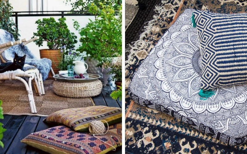 Оформление крыльца частного дома – постелите яркие коврики